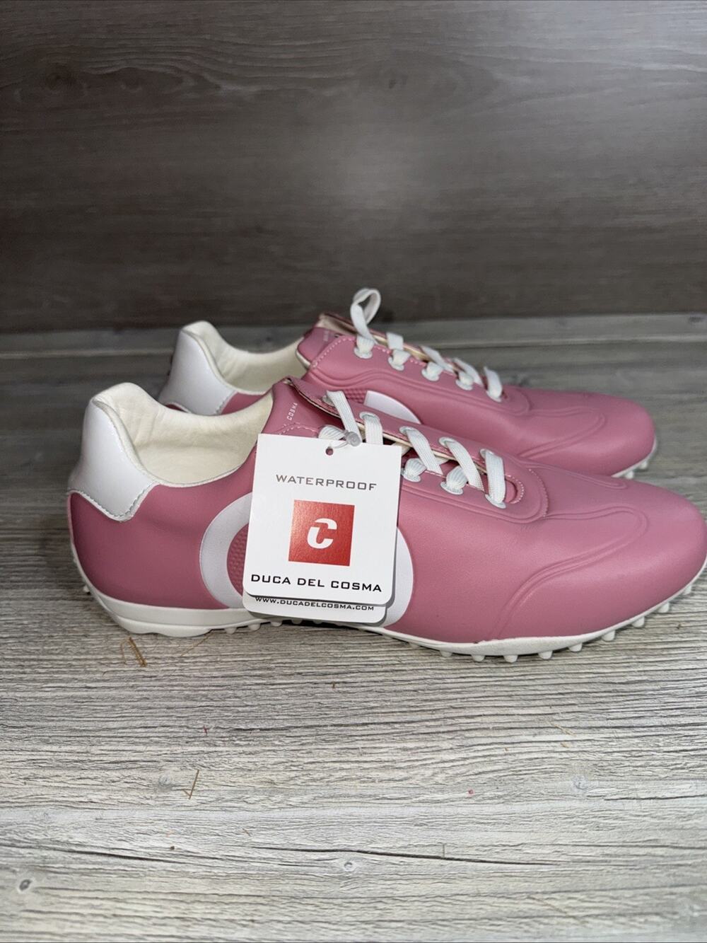 Duca Del Cosma Womens Queenscup Waterproof Spikeless Golf Shoes 9.5